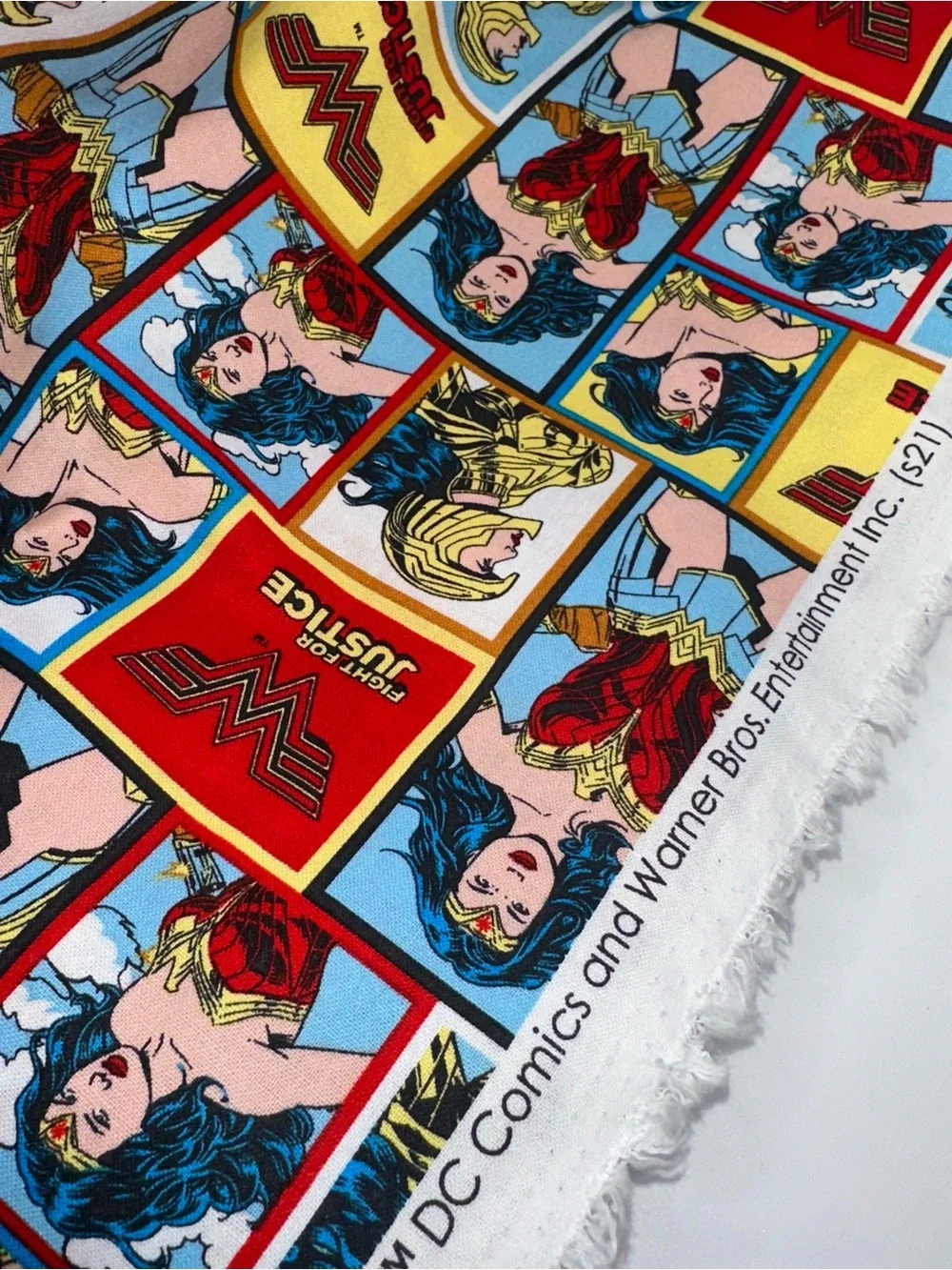 Wonder Woman by Camelot Fabrics 100% Cotton Fabric